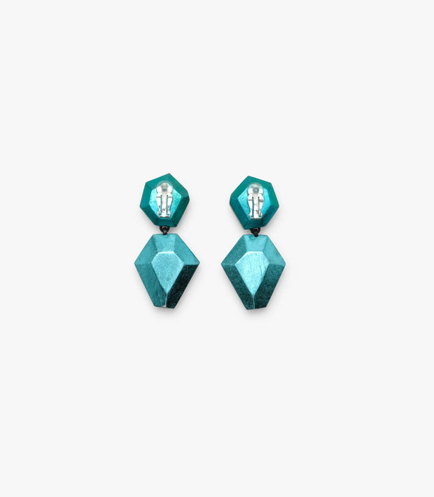 Monies Nebu Earring, Blue - Essential Elements Chicago