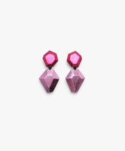 Monies Nebu Earrings, Pink - Essential Elements Chicago