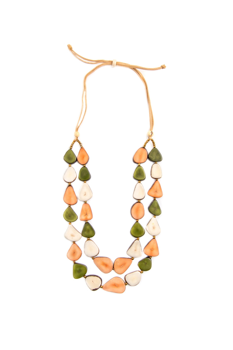 Organic Tagua Marlene Necklace - Essential Elements Chicago