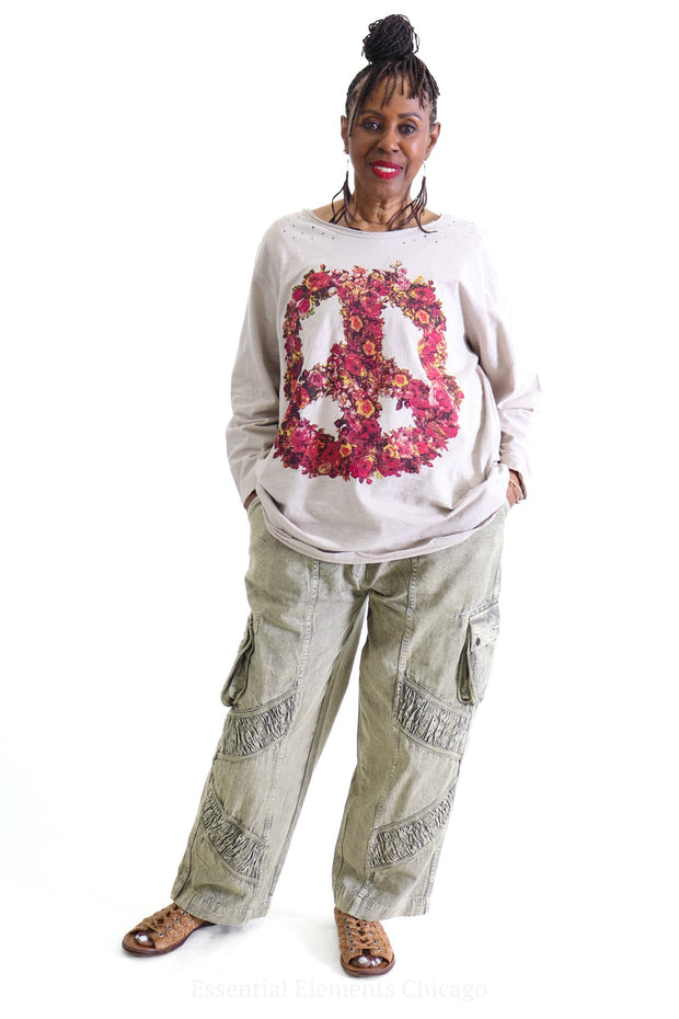 Paper Lace Love & Peace Tee - Essential Elements Chicago