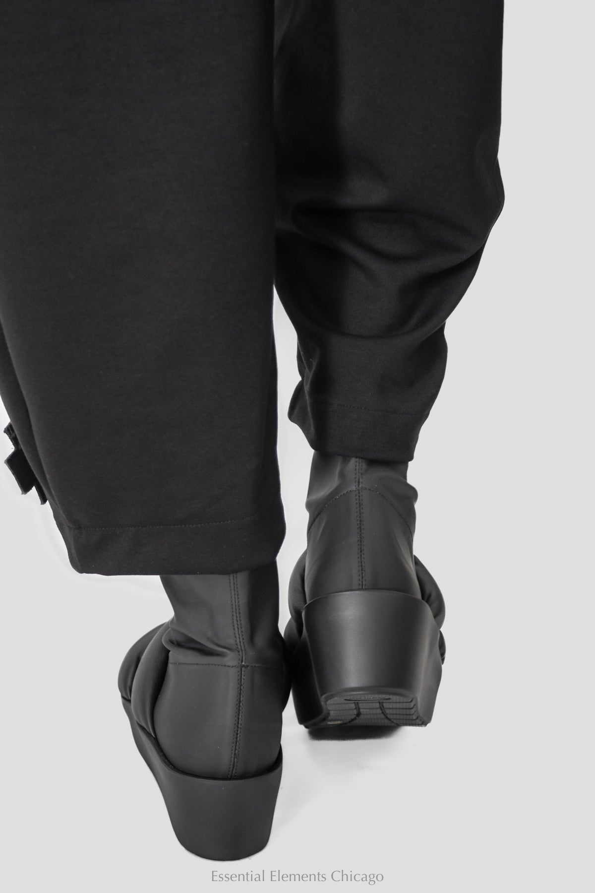 Papucei Coconut Boots - Black - Essential Elements Chicago