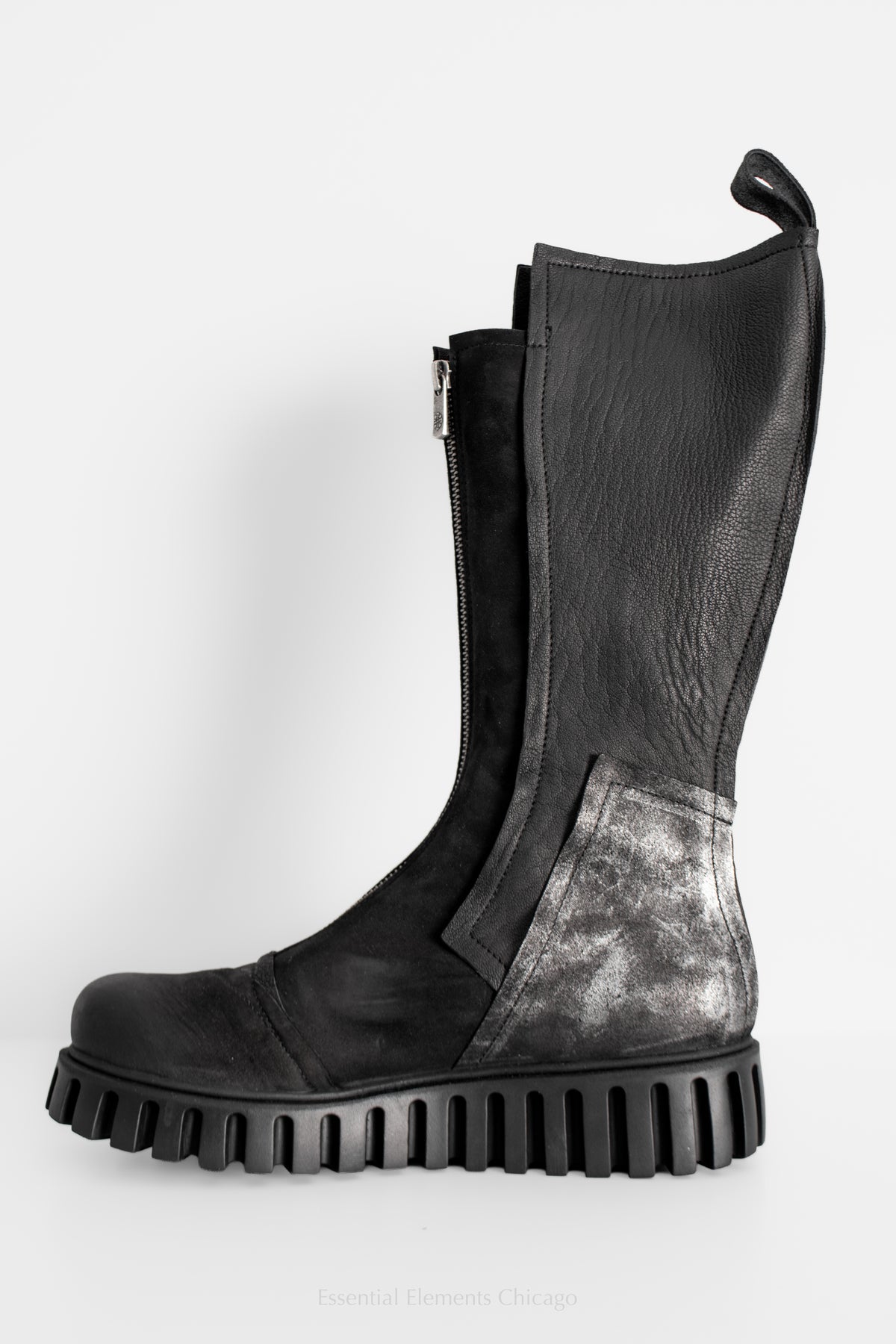 Papucei Lysander Leather Mix Boots - Essential Elements Chicago
