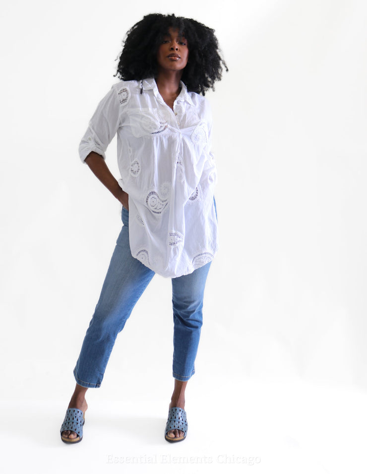 Pass Me a Paisley Tunic ONE-SIZE Clothing - Tunic by Pop Element | Essential Elements Chicago
