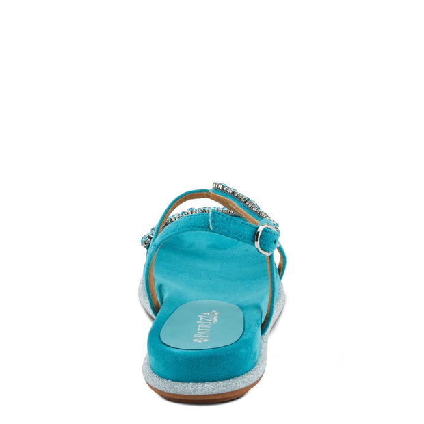 Patrizia Shiny Queen Sandal Turquoise Shoetique - Sandals by Patrizia | Essential Elements Chicago