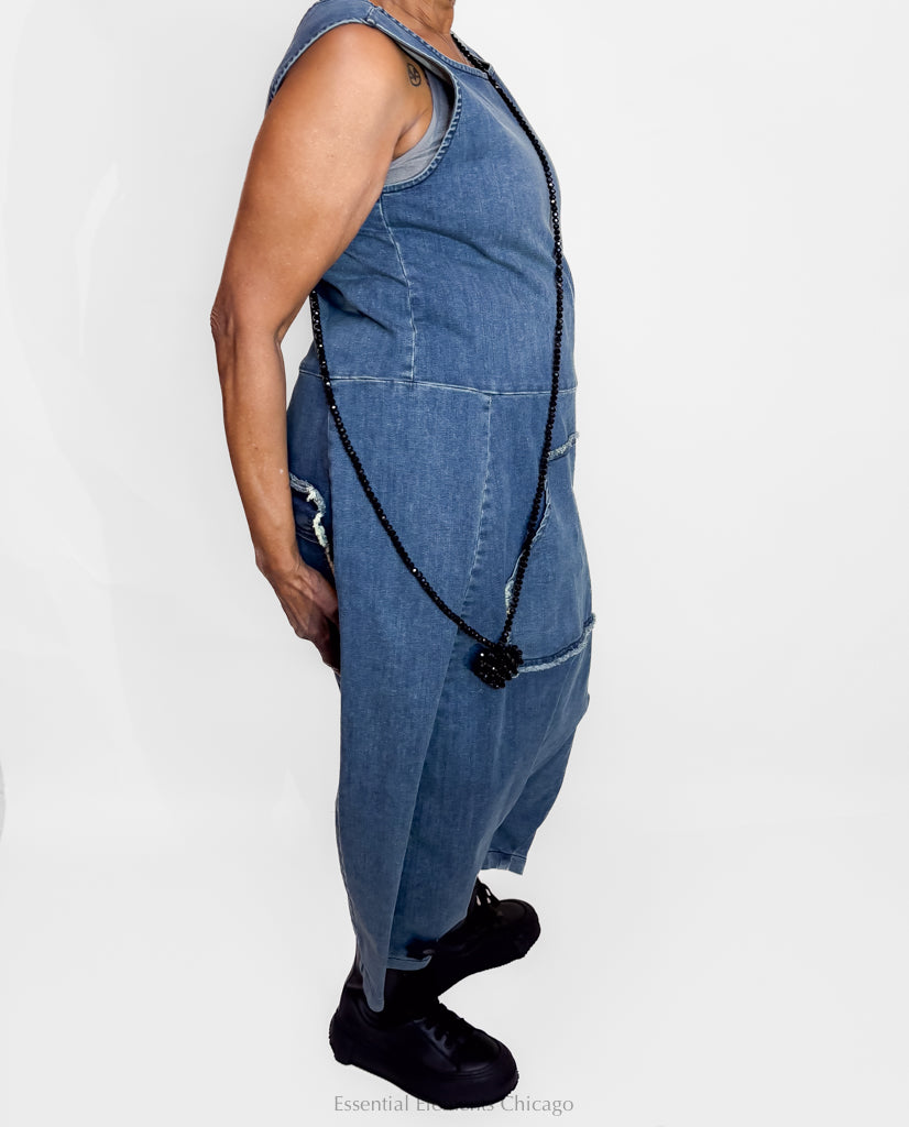Pluslavie Denim Jumpsuit - Essential Elements Chicago