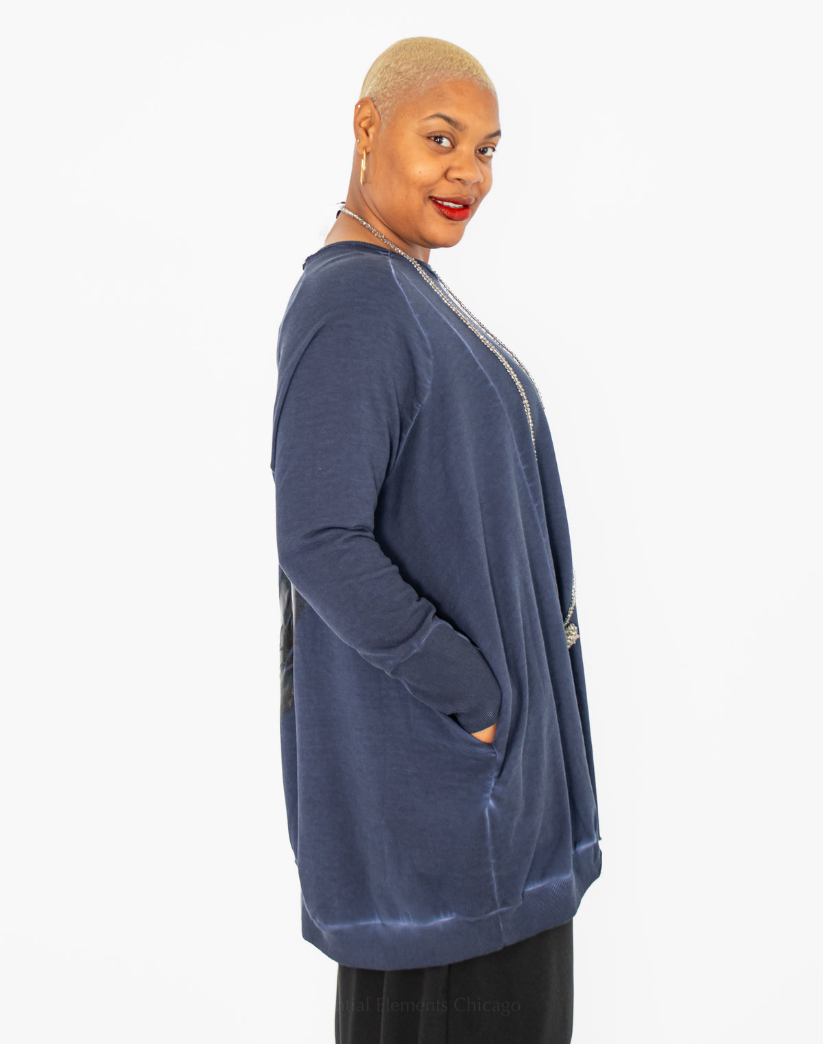 Plüslavie No. 9 Long Sweat Top - Essential Elements Chicago