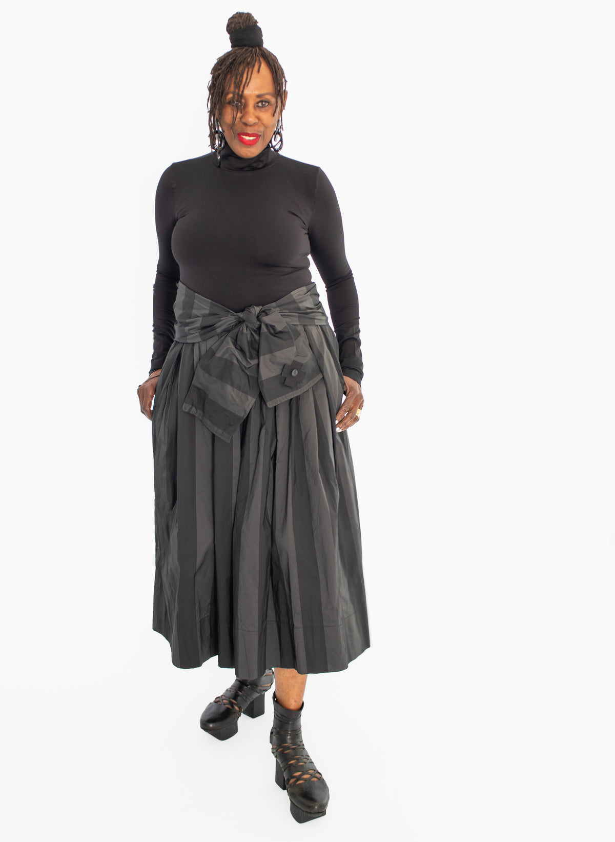 Plüslavie Shorter T Skirt, Wide Stripe - Essential Elements Chicago