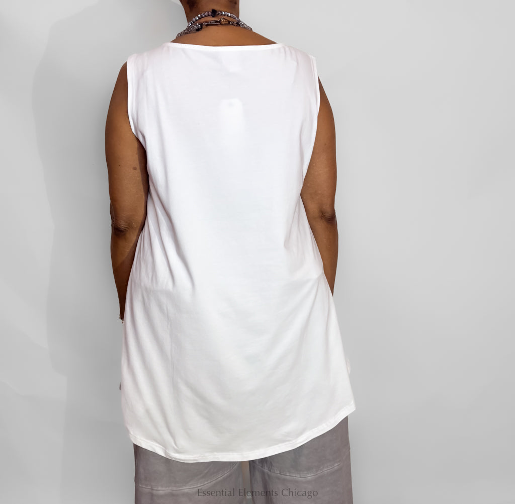 Pluslavie Tank, White - Essential Elements Chicago