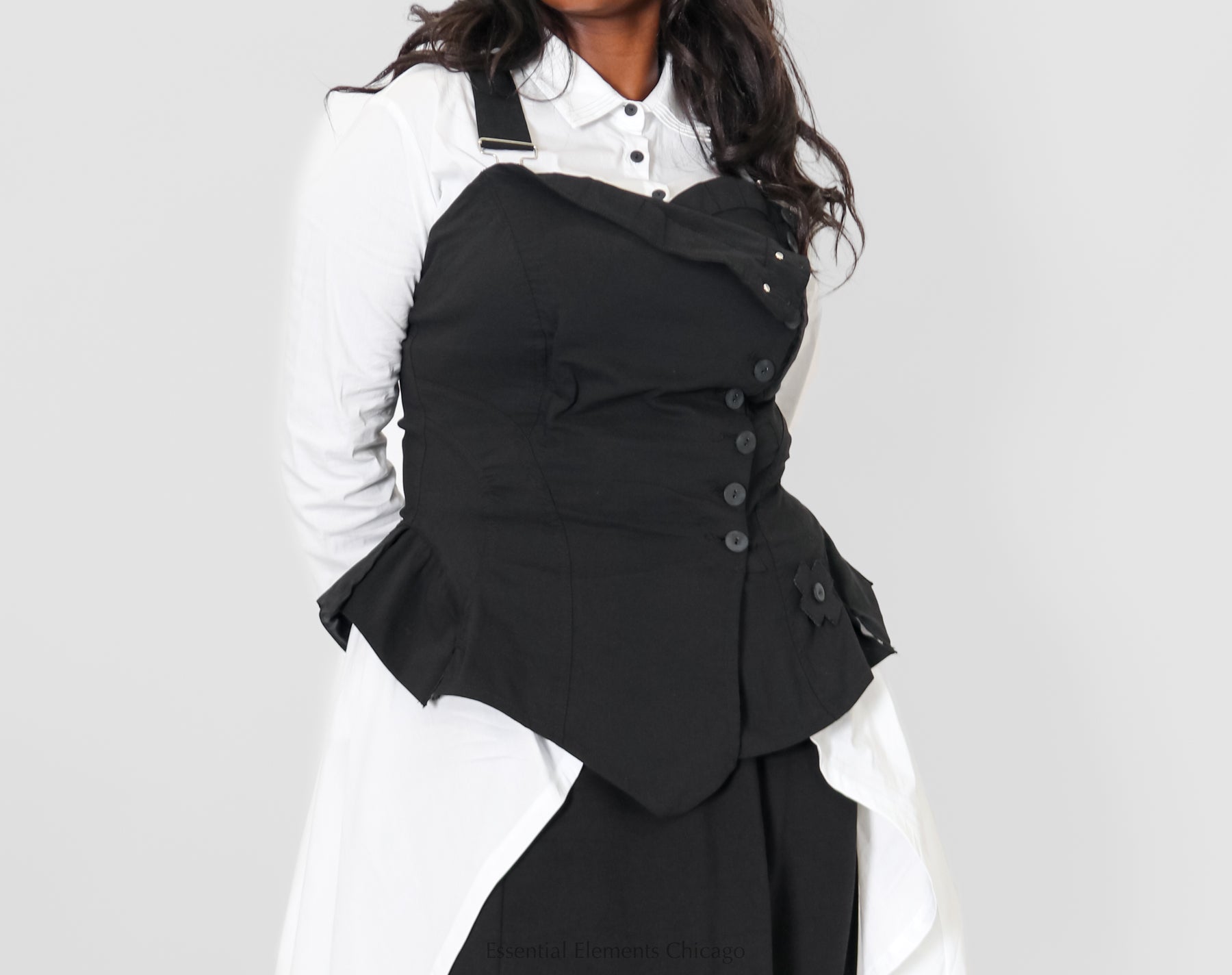 Pluslavie The Attraction Top - Black - Essential Elements Chicago
