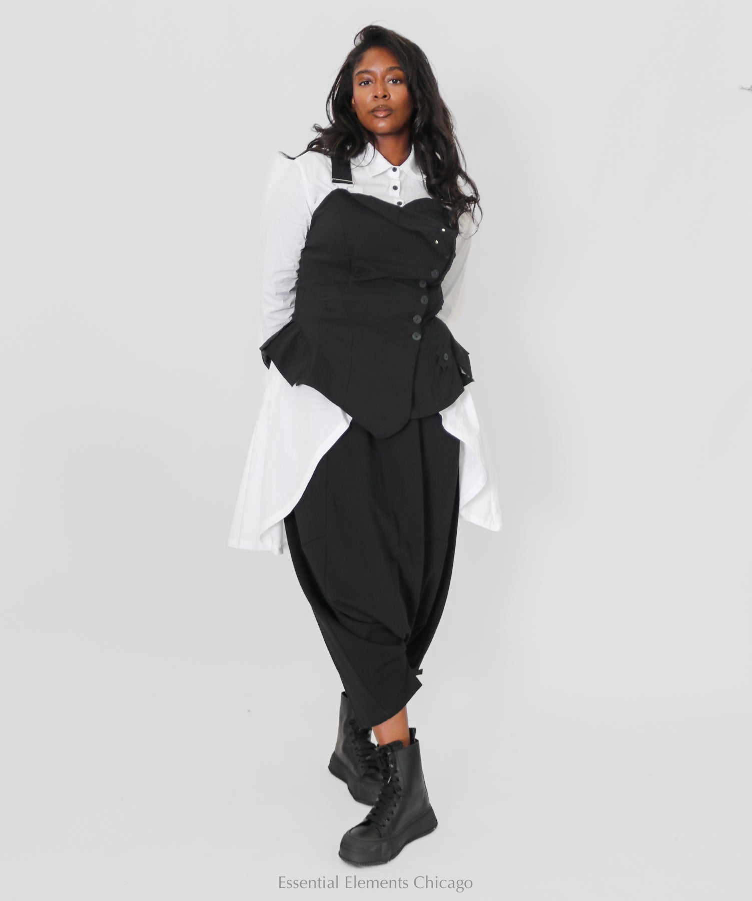 Pluslavie The Attraction Top - Black - Essential Elements Chicago