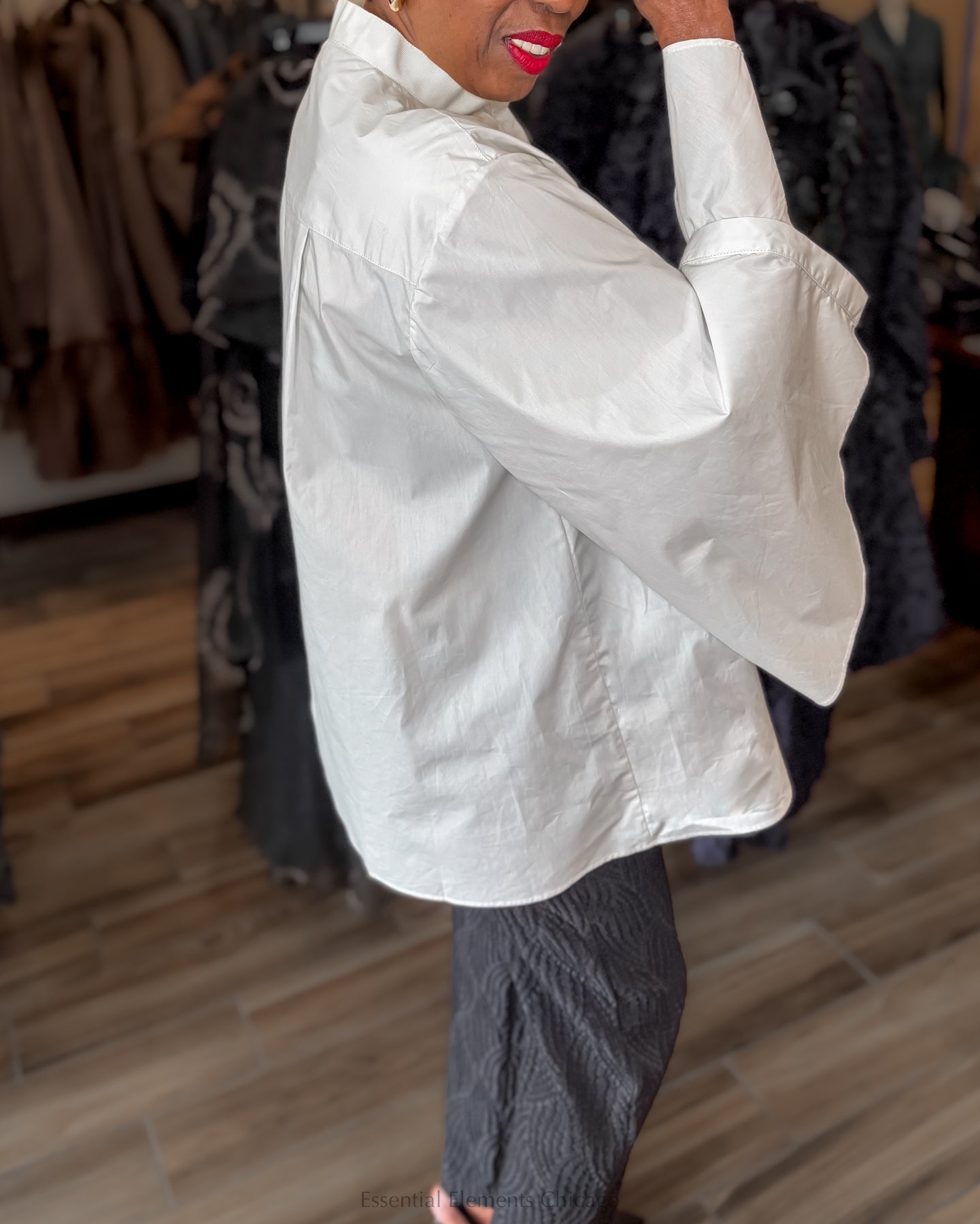 Ravel Split Sleeve Top - Essential Elements Chicago