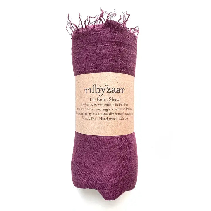 Rubyzaar Boho Scarf - Essential Elements Chicago