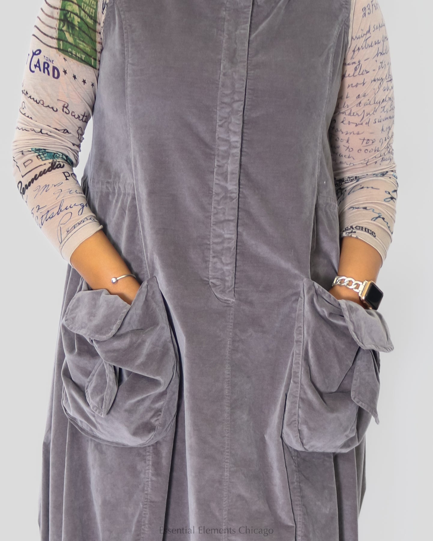 Rundholz Black Label Tie Pocket Dress - Essential Elements Chicago