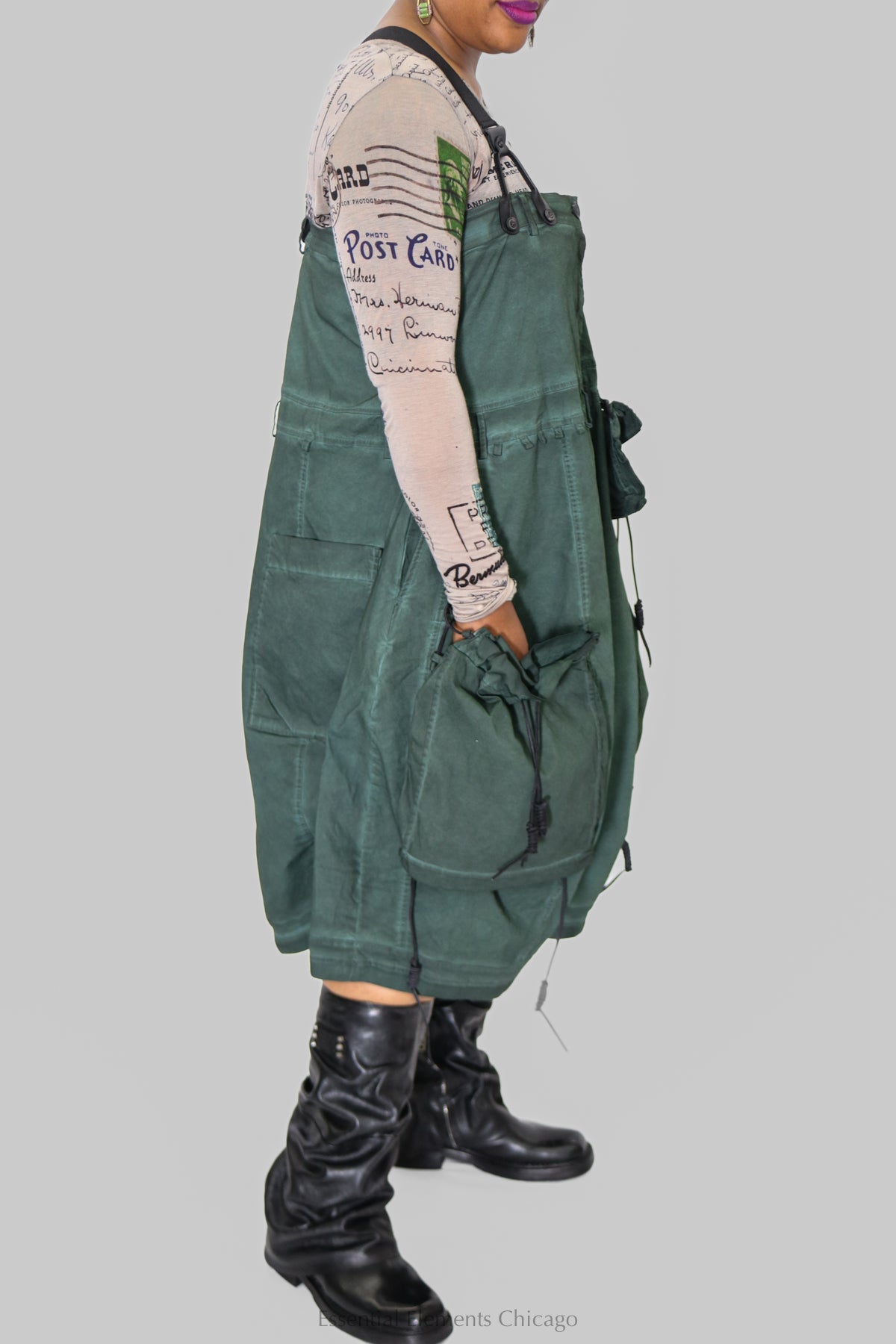 Rundholz Dip Cargo Skirt - Pine & Sand