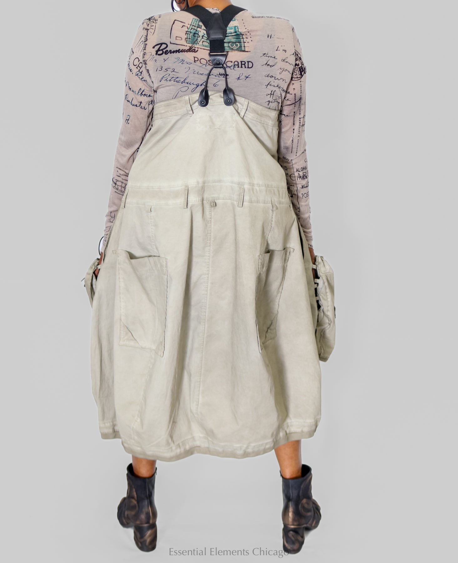 Rundholz Dip Cargo Skirt - Pine & Sand