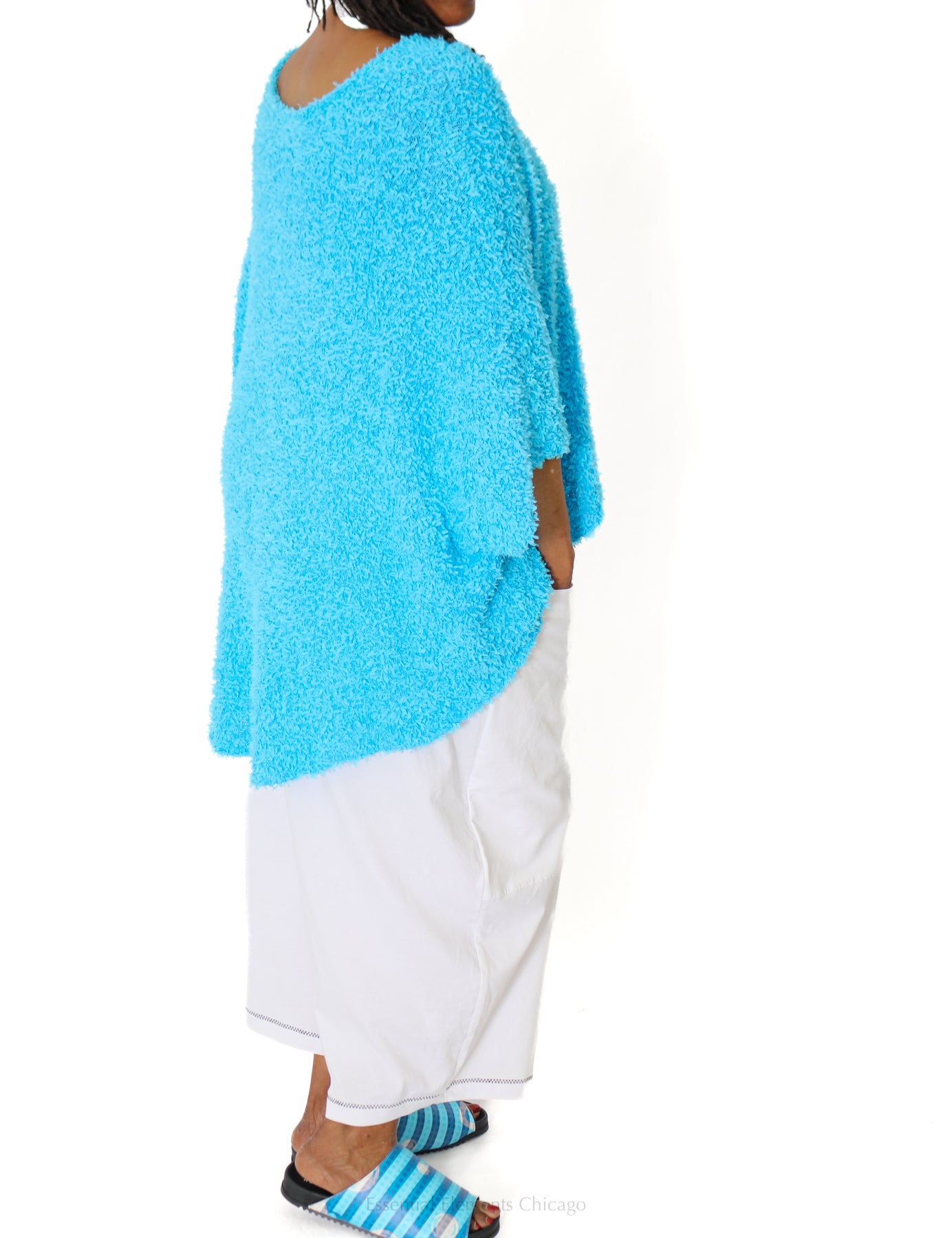 Rundholz Looped Pullover, Malibu - Essential Elements Chicago