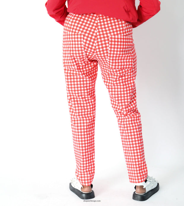 Rundholz Melon Check Trousers - Essential Elements Chicago