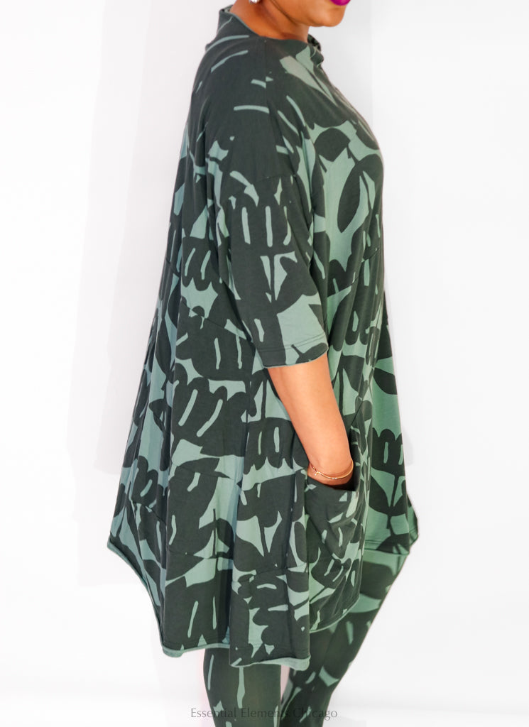 Rundholz Tree Print Dress - Essential Elements Chicago