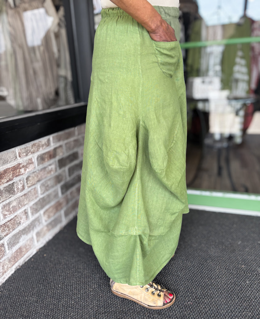 Saga Linen Skirt - Essential Elements Chicago