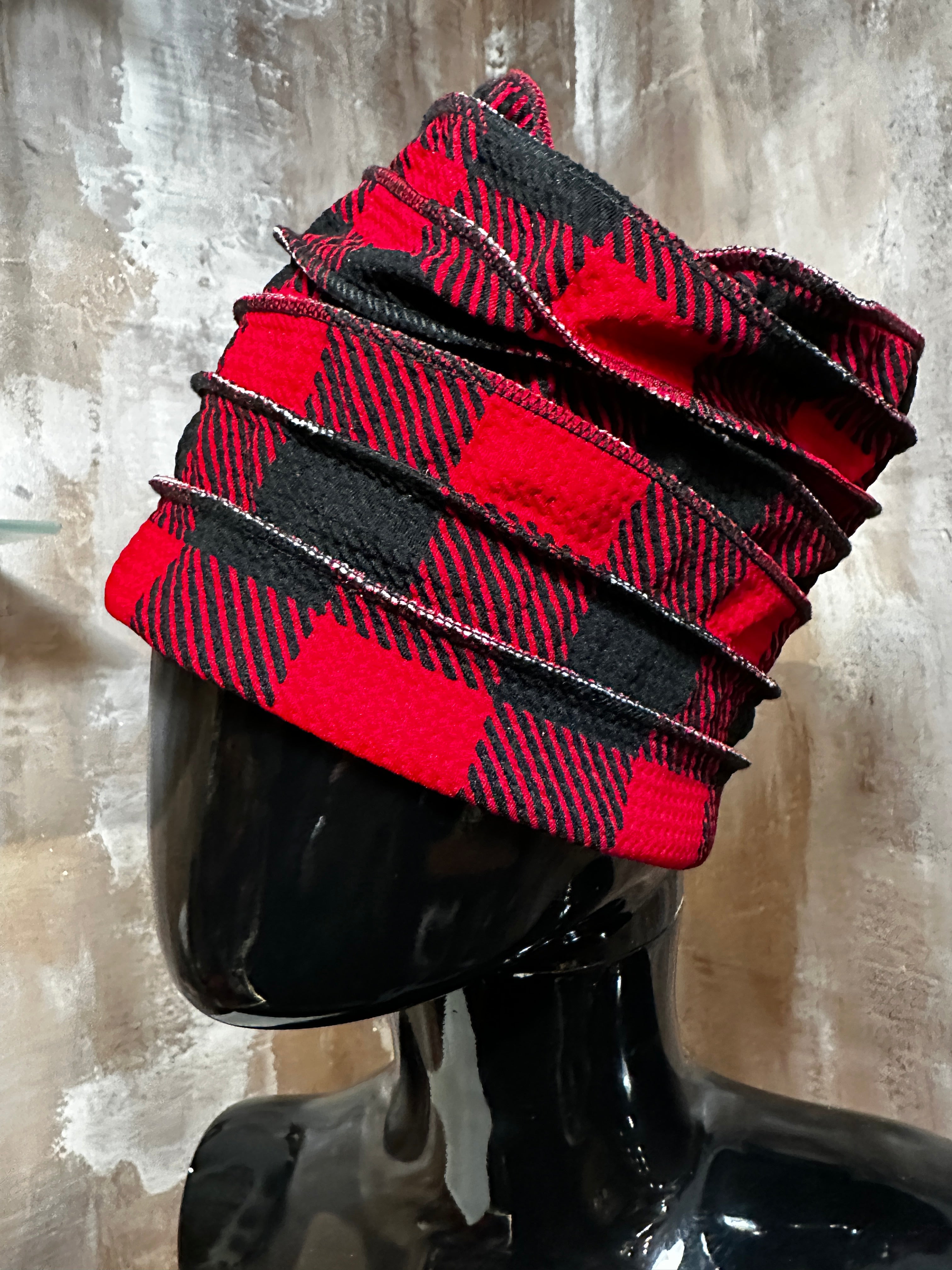 Sconi Legacy Buffalo Plaid Slinky, Red - Essential Elements Chicago