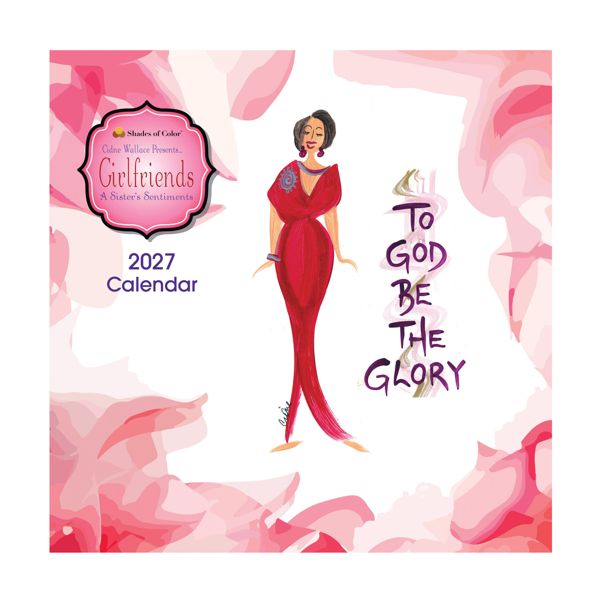 Shades of Color 2027 Wall Calendar