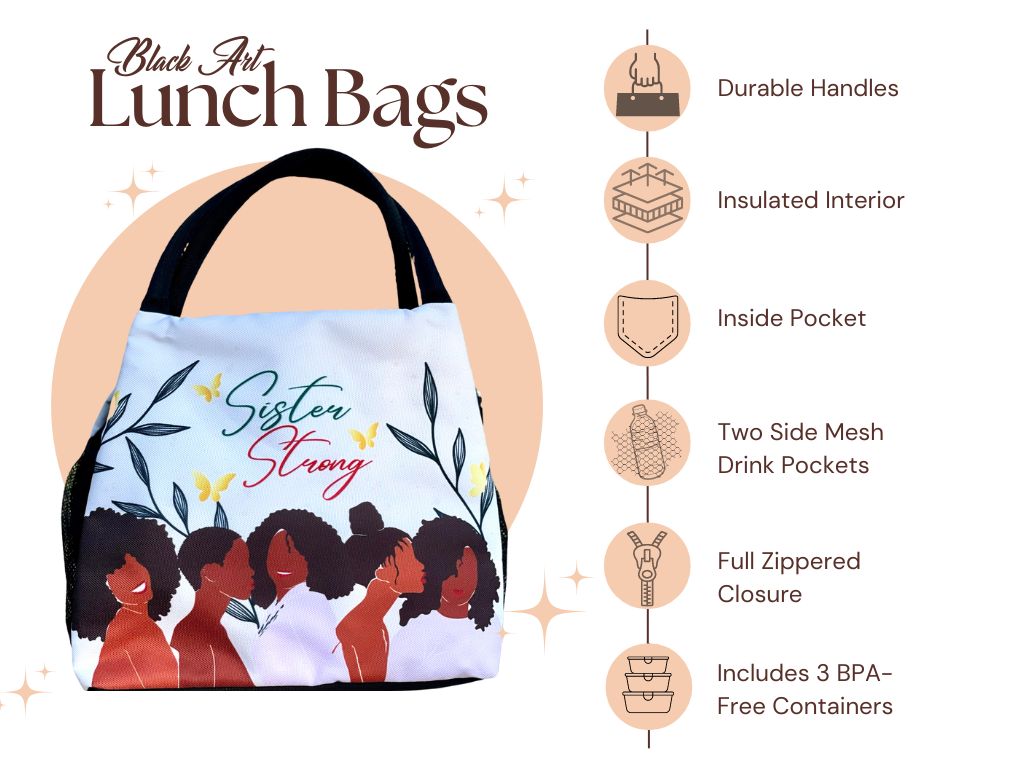 Shades of Color Lunch Bag Set