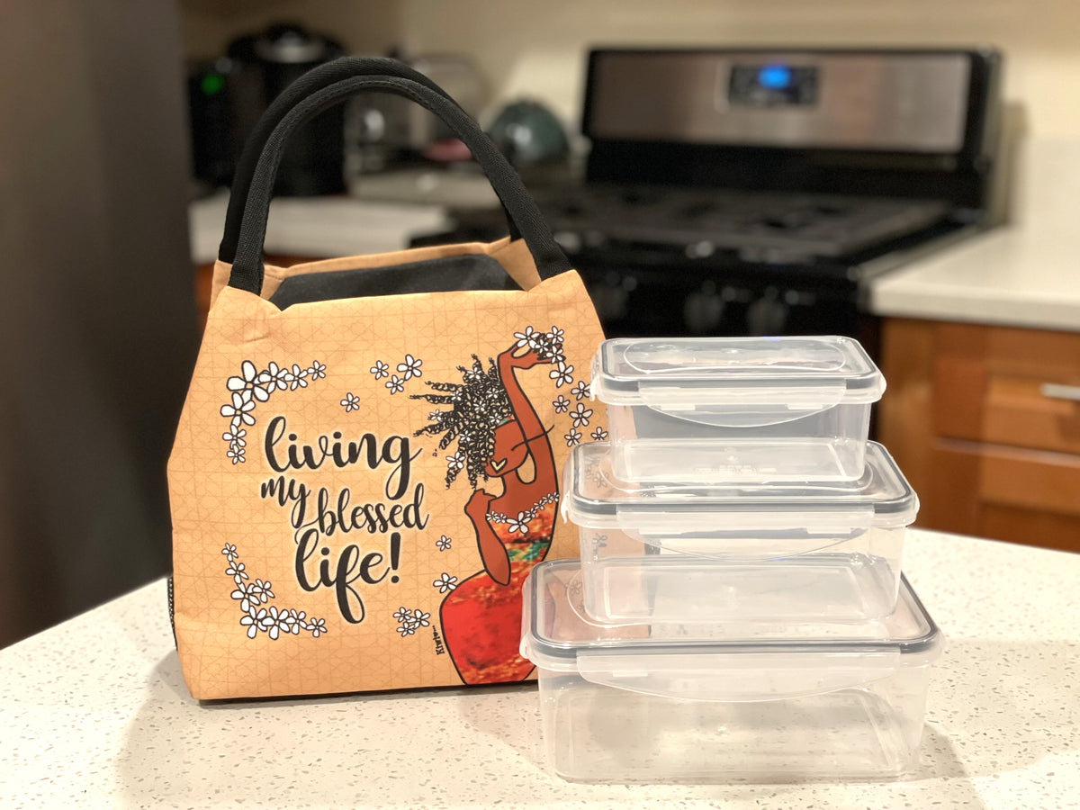 Shades of Color Lunch Bag Set