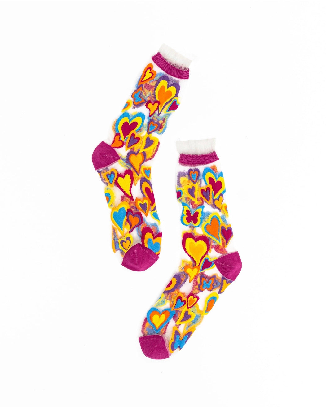 Sock Candy Y2K Hearts Socks - Essential Elements Chicago