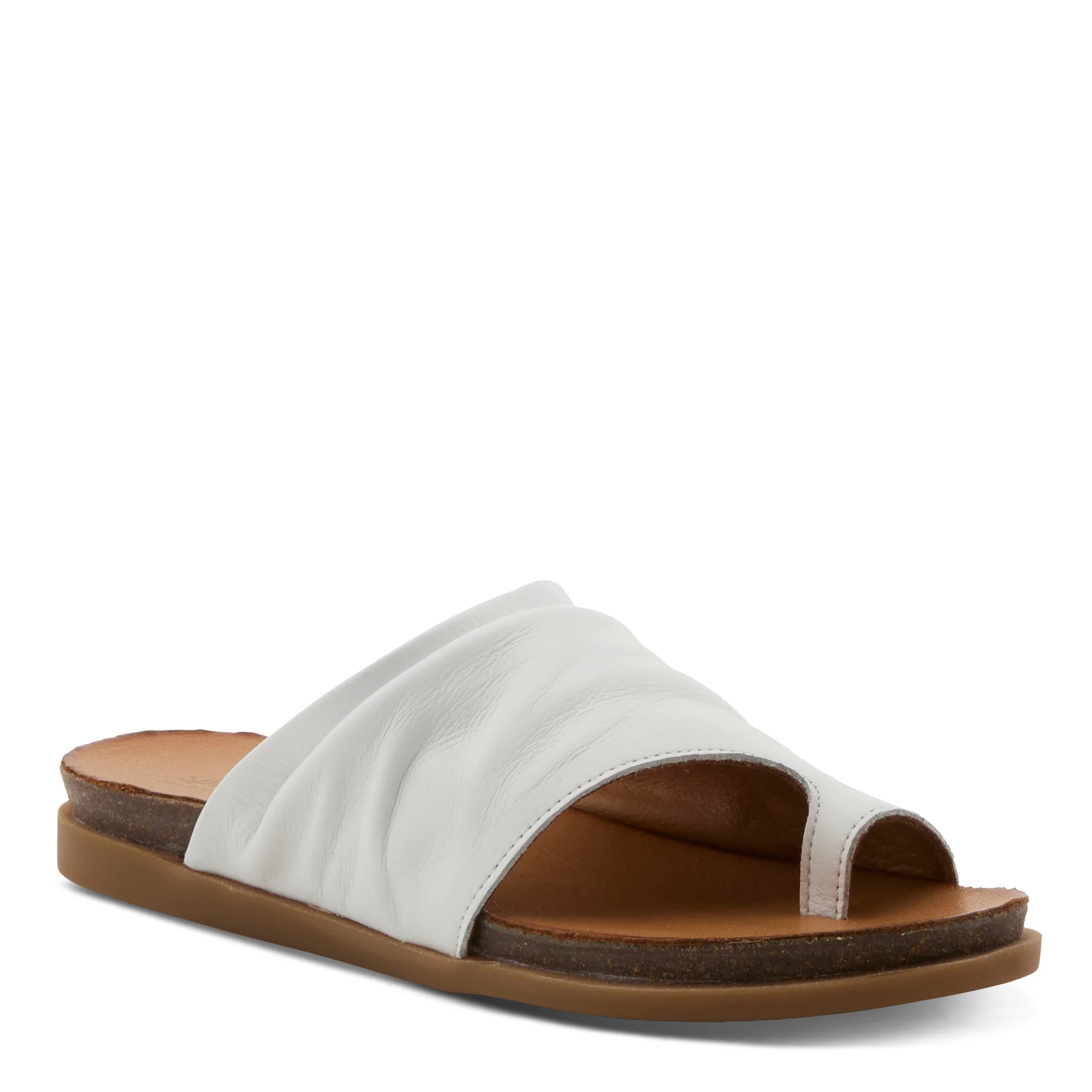 Spring Step Bates Sandal, White - Essential Elements Chicago