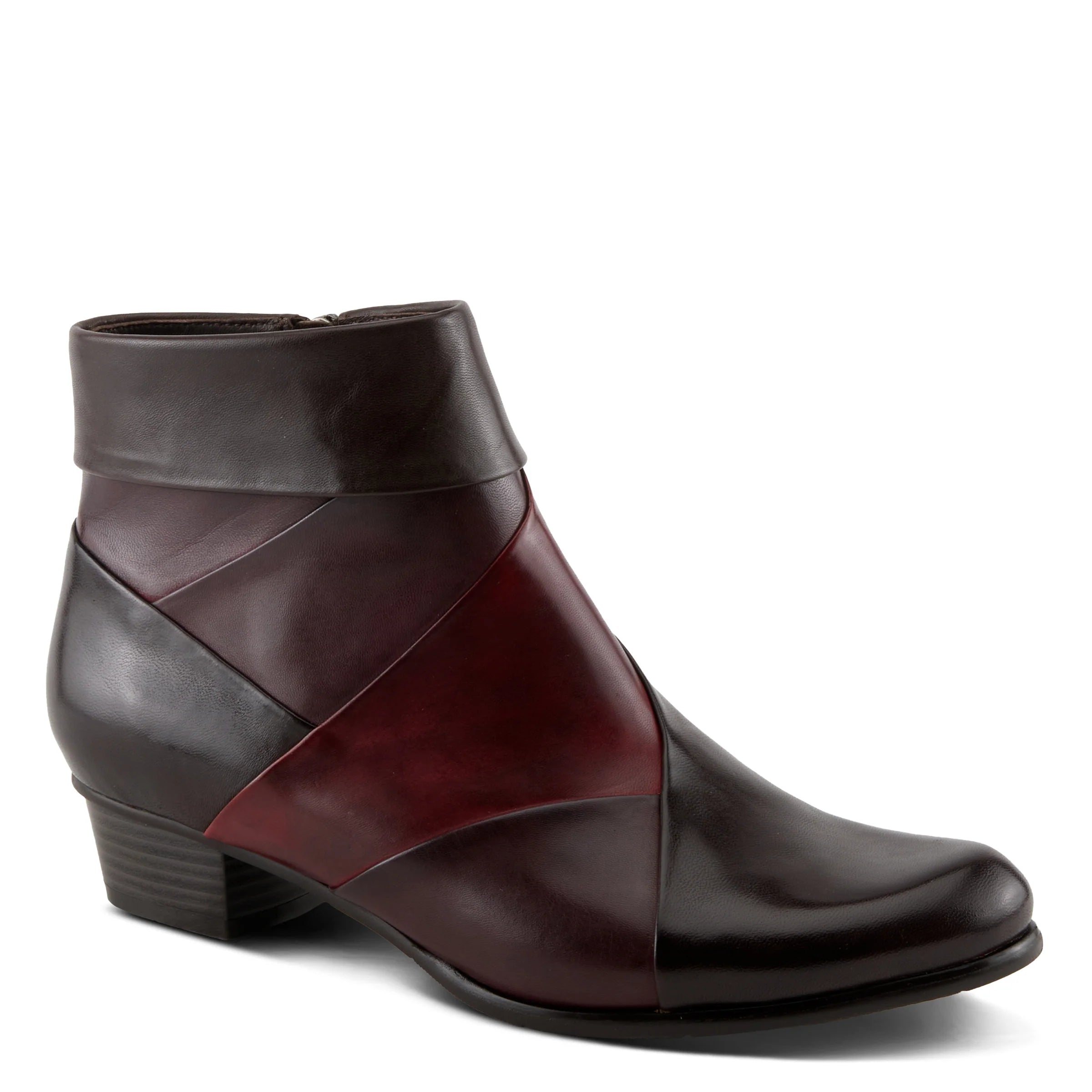 Spring Step Mayvilla Bootie, Chocolate - Essential Elements Chicago
