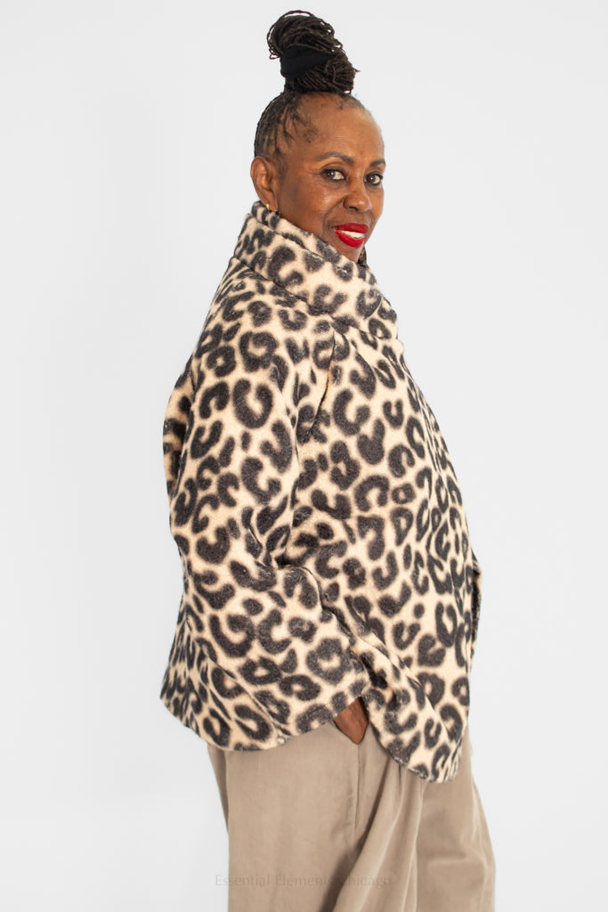 T by Transparente Leopard Jacket