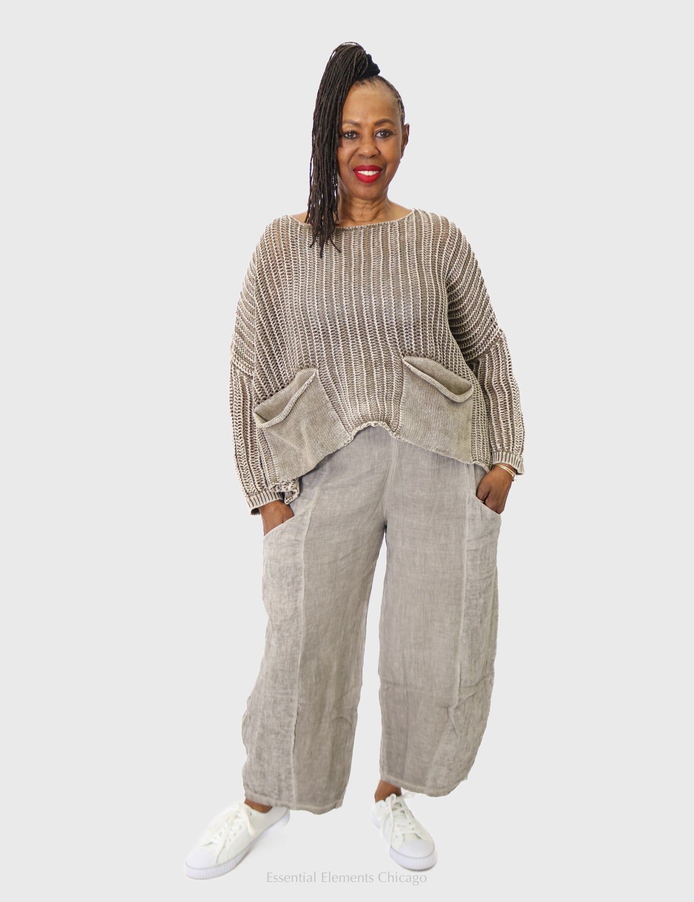 Tempo Summer Knit Top - Essential Elements Chicago
