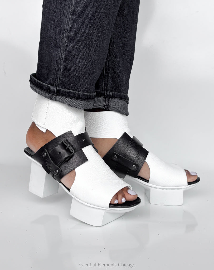 Trippen Forecast Sandal, White - Essential Elements Chicago