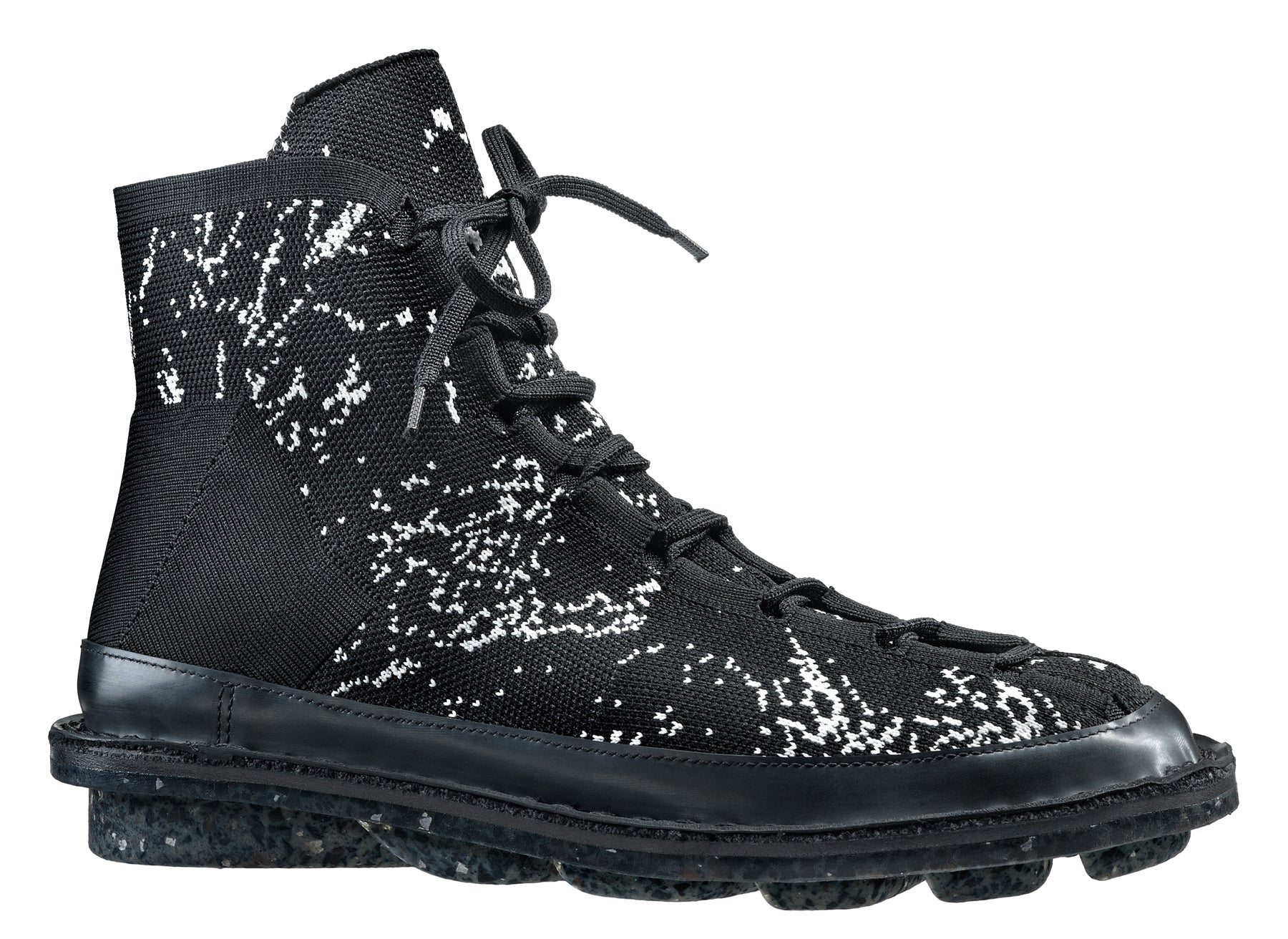 Trippen Relate Sneaker, Black Cloud - Essential Elements Chicago