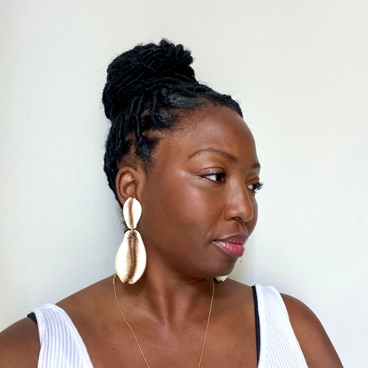 XOXO Cowrie Duet Earrings