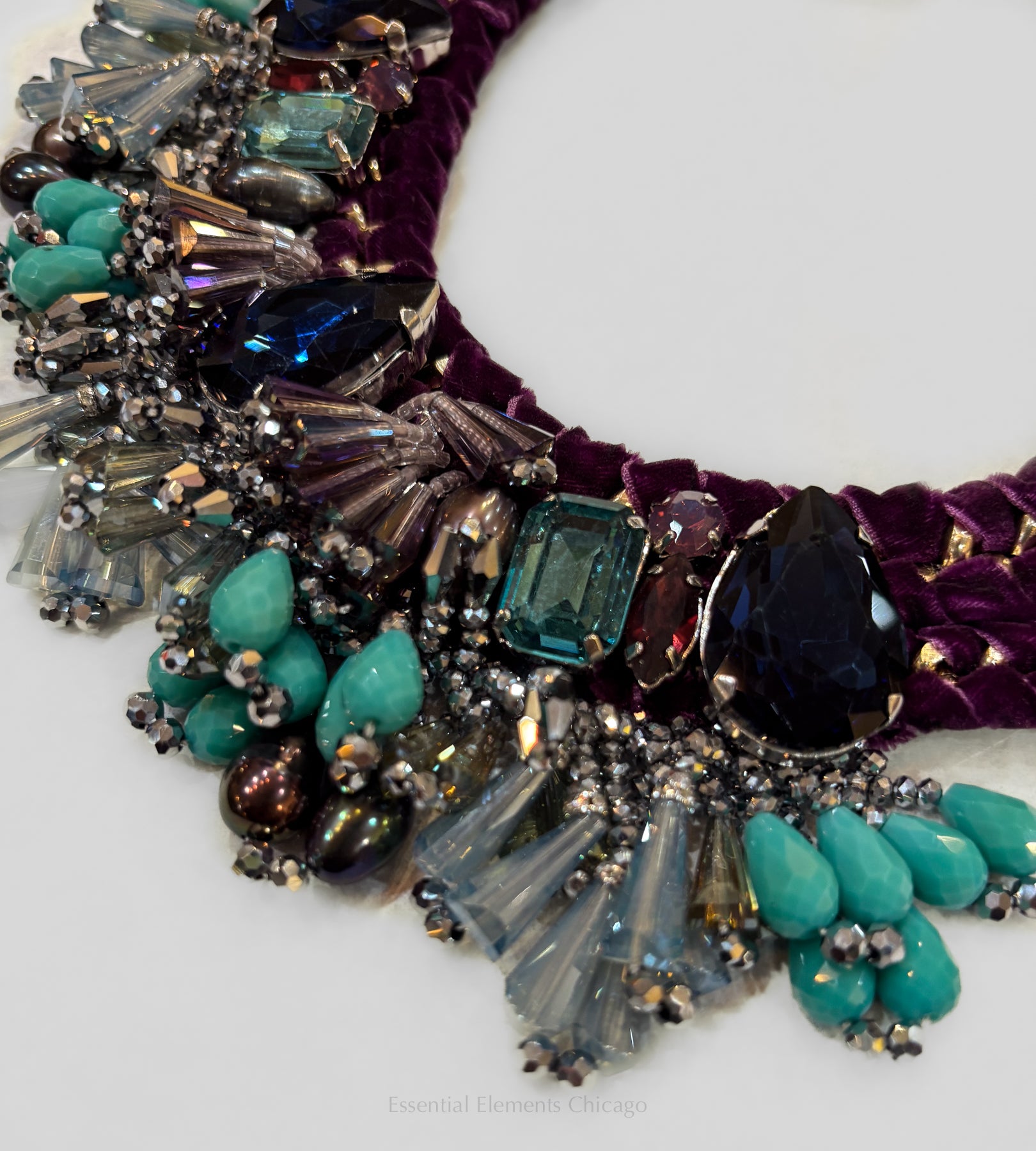 Zenzii Beaded Collar Necklace - Essential Elements Chicago