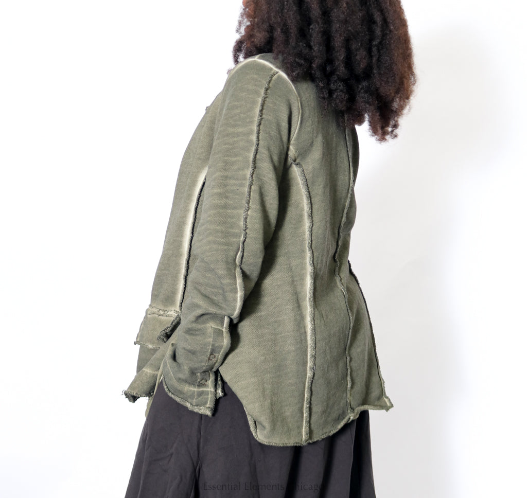 Zilberman Double Jacket, Green - Essential Elements Chicago