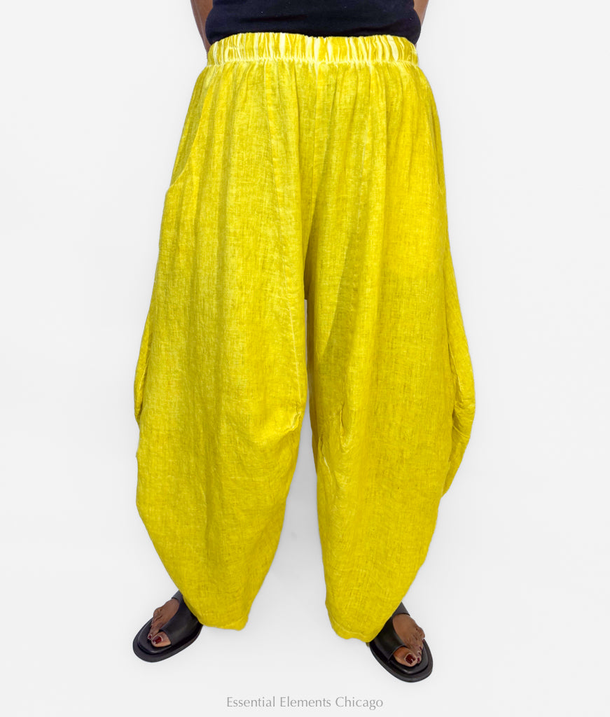 Zilberman Linen Balloon Pant - Essential Elements Chicago