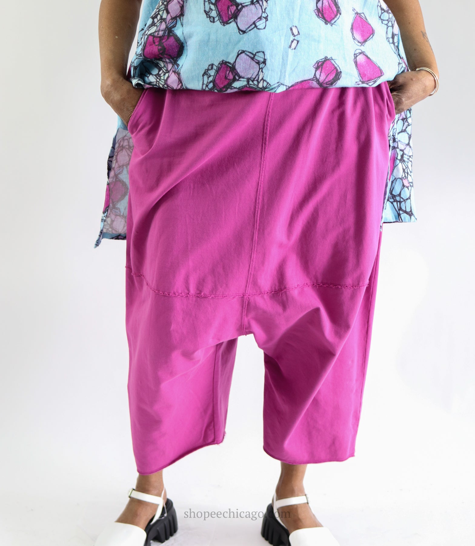 Grizas Summer Berry Trouser - Essential Elements Chicago