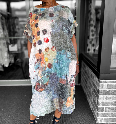 3 Potato Relaxed Midi Dress - Essential Elements Chicago