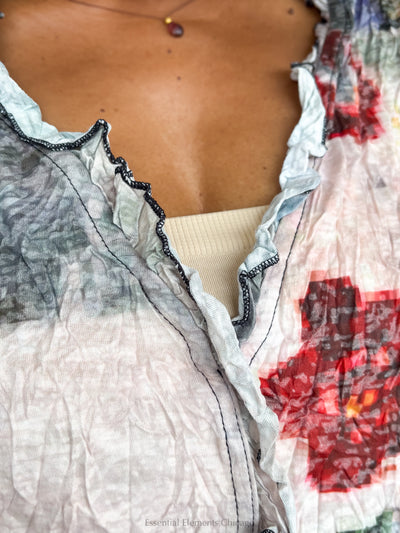 3 Potato Ruffle Tank - Essential Elements Chicago