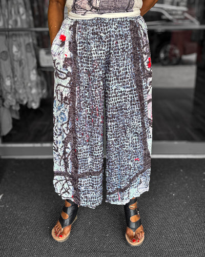 3 Potato Wide Leg Abstract Pant - Essential Elements Chicago