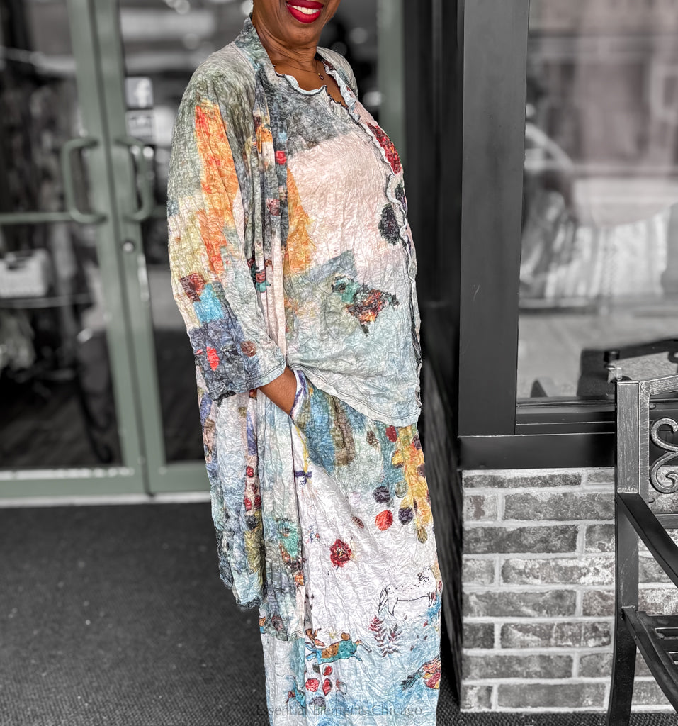 3 Potato Printed Jacket