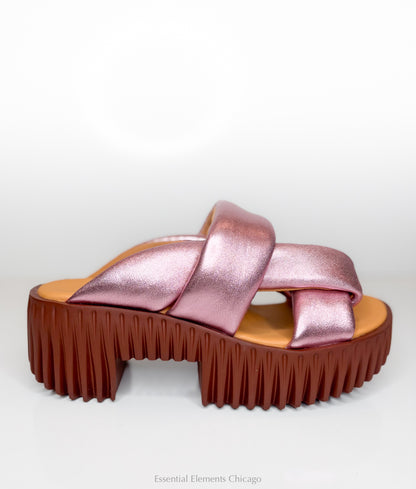 4ccccees Plia Semo Sandal, Pink - Essential Elements Chicago