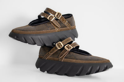 4ccccees Tura Ballet Flat, Ebony - Essential Elements Chicago