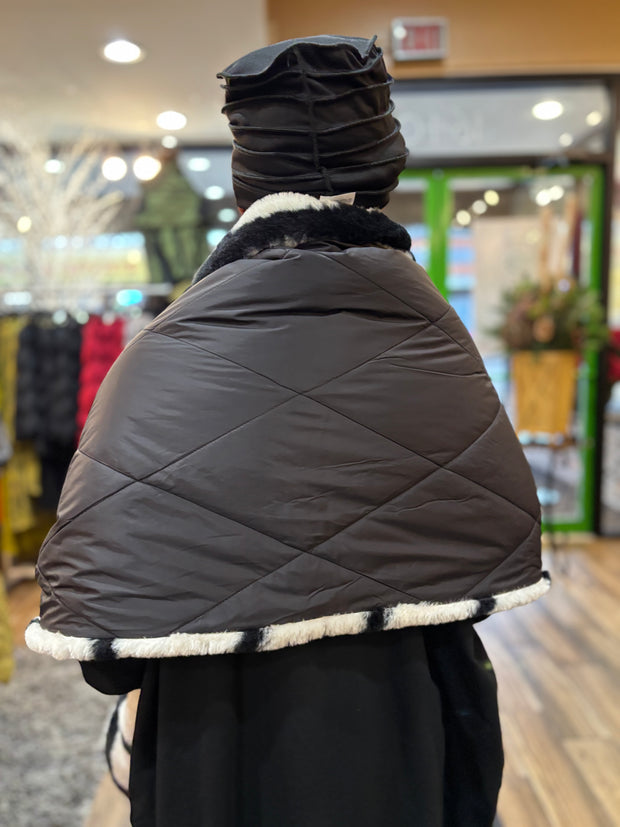 Melena Reversible Puffer Wrap - Essential Elements Chicago