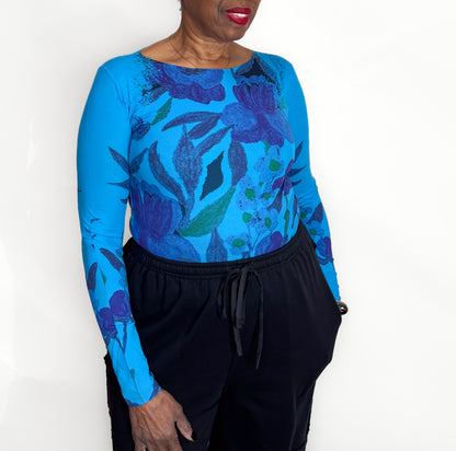 AMB Azalea Raw Edge Second Skin Top