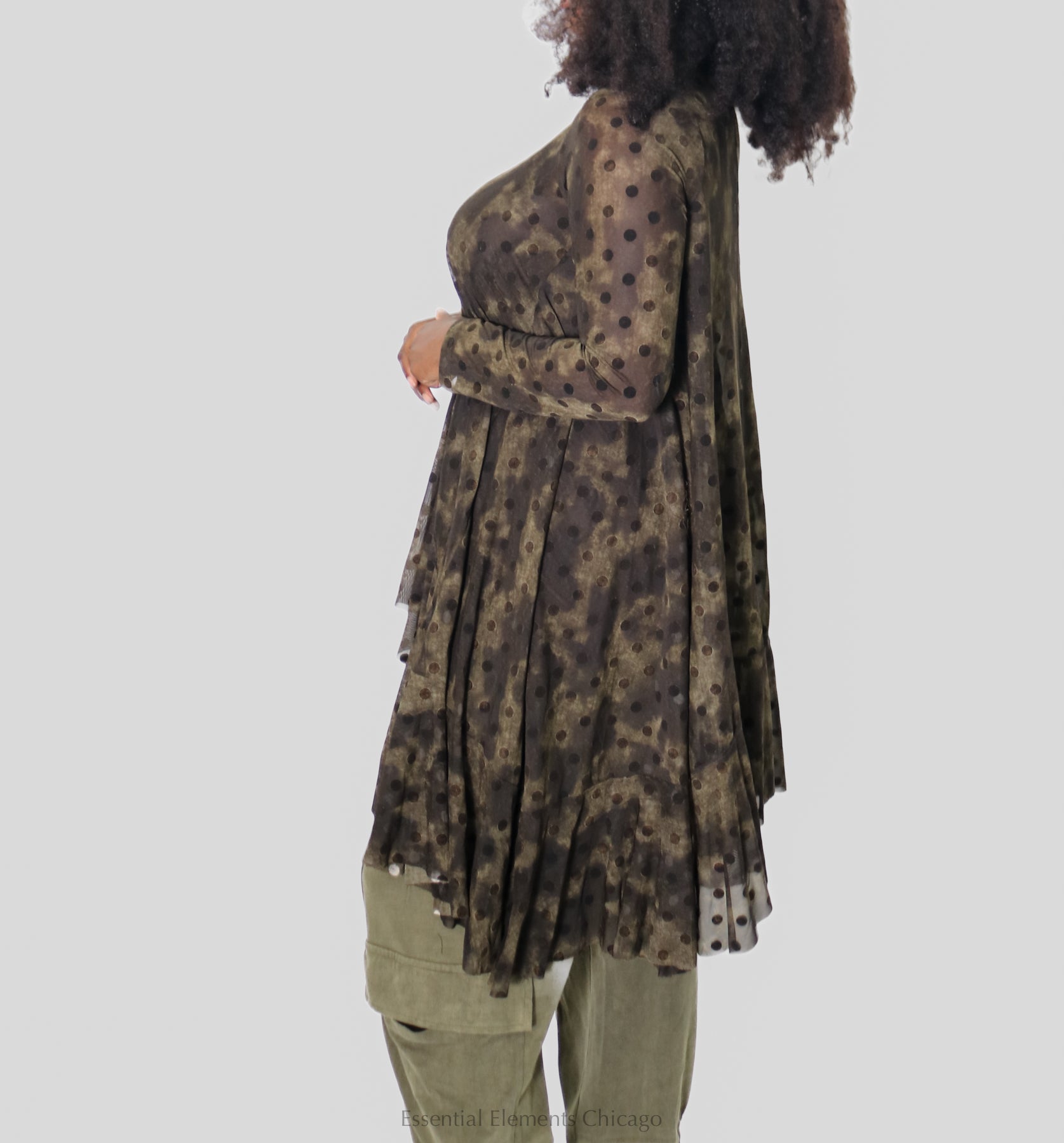 Alembika Mesh Top & Slip, Antique - Essential Elements Chicago