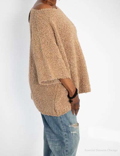 Alembika Boucle Sweater, Sand