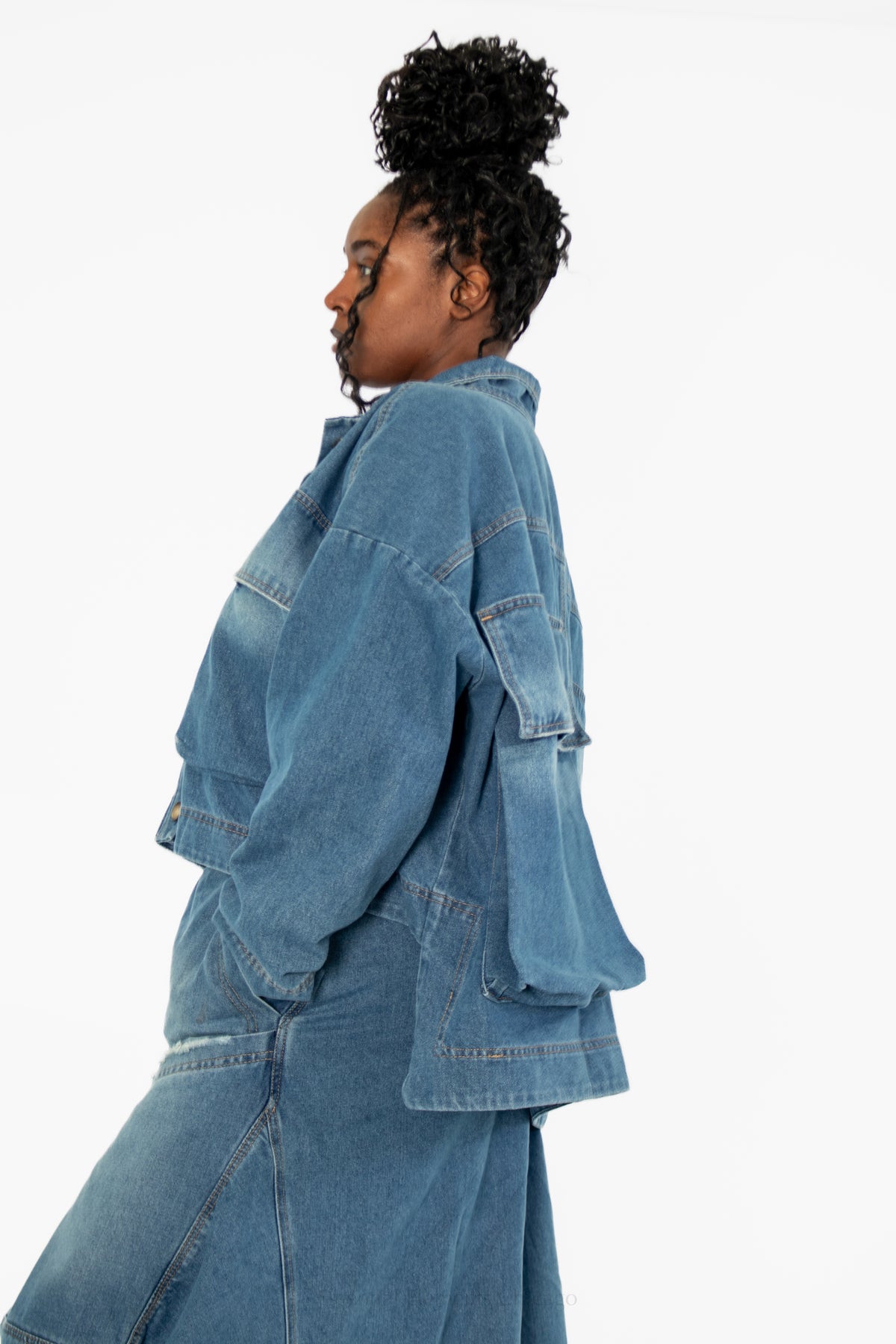 Alembika AJ736D Denim Jacket - Essential Elements Chicago